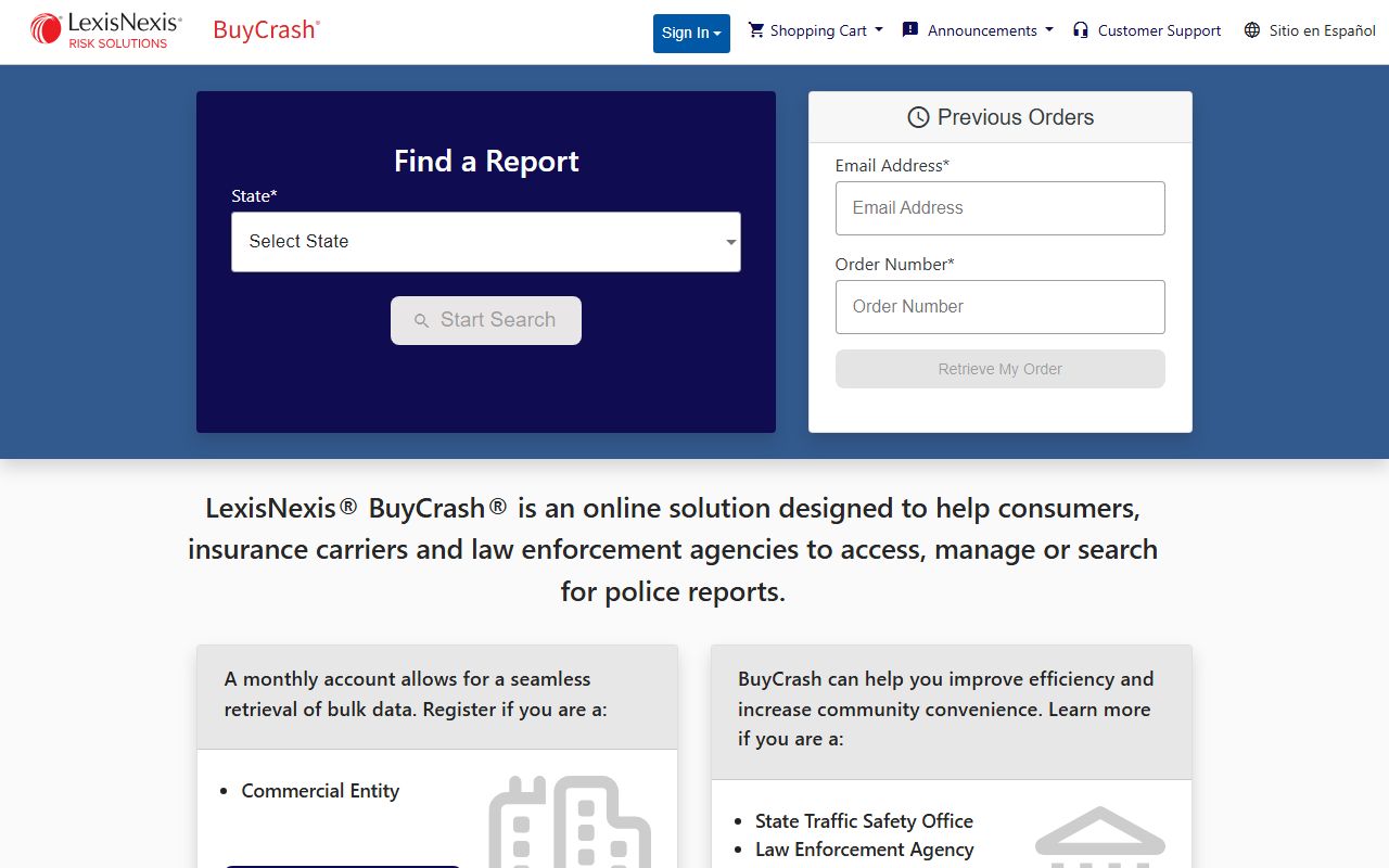 LexisNexis police reports for Connecticut released inmates
